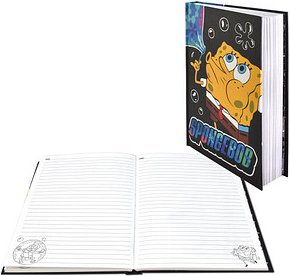 Thumbnail - BlueSky Notizbuch SpongeBob A5 liniert, SpongeBob Hardcover 120 Seiten