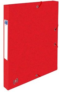 OXFORD Heftbox TOP FILE+ 2,5 cm rot, 1 St.