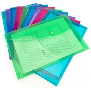 RAPESCO® Sammelmappe ECO DIN A4+ farbsortiert, 10 St.