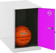 Simonrack Spind SIMONLOCKER DISM weiß, pink 8425437116506, 1 Schließfach 30,0 x 50,0 x 47,5 cm