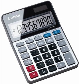 Thumbnail - Canon LS-102TC Tischrechner silber/schwarz