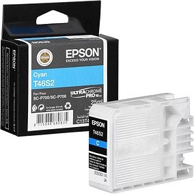 EPSON T46S2 cyan Druckerpatrone