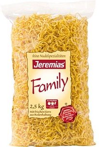 Jeremias® Family Schwäbische Spätzle mit Ei 2,5 kg