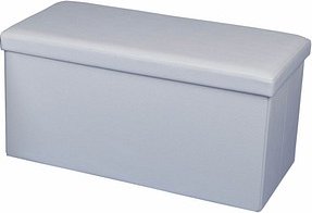 Echtwerk Sitztruhe SeatBox EW-SB-0480 weiß Holz 76,0 cm