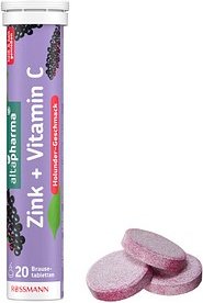 altapharma Nahrungsergänzungsmittel Zink + Vitamin C 20 St., 20 St.