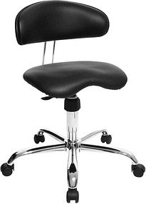 Topstar Bürostuhl Sitness® 40, ST290D10 Kunstleder schwarz, Gestell chrom
