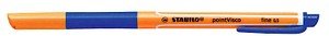 STABILO pointVisco Gelschreiber orange 0,5 mm, Schreibfarbe: blau, 10 St.