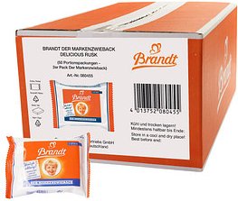 Brandt Markenzwieback Gebäck 50x 2 St.