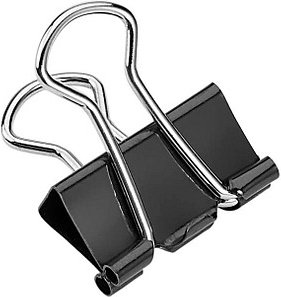 12 MAUL Foldbackklammern schwarz 1,3 cm