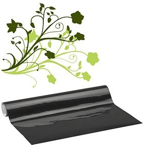 plottiX Vinylfolie permanent grau 31,5 cm x 1,0 m, 1 Rolle