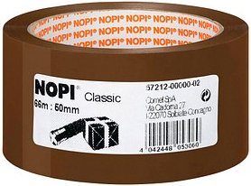 NOPI Packband Classic braun 50,0 mm x 66,0 m 1 Rolle