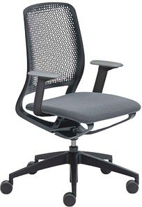 sedus Bürostuhl se:motion, EM-801/113 Stoff grau, Gestell schwarz