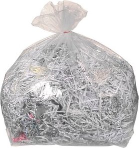 100 HSM Müllbeutel für Aktenvernichter 124,0 l