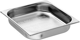 Bartscher GN-Behälter Top Line 2/3 perforiert silber 5,5 l, 1 St.