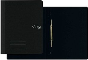 VON LEITZ Schnellhefter Karton schwarz DIN A4