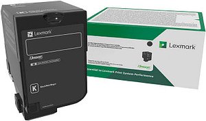 Lexmark 74C2HKE schwarz Toner