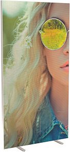 Thumbnail - PAPERFLOW Trennwand easyScreen Tropical, 61307 bunt 94,0 x 173,4 cm