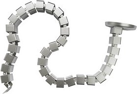 röhr Imperia Kabelschlauch 120,0 cm silber