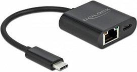 DeLOCK USB C/RJ 45 LAN-Adapter