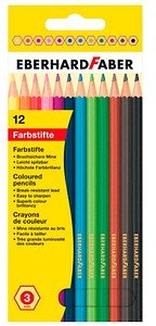 EBERHARD FABER Buntstifte farbsortiert, 12 St.