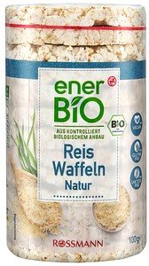 enerBiO Bio Natur Reiswaffeln 100,0 g
