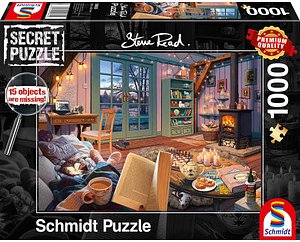Schmidt Secret Puzzle Im Ferienhaus Puzzle, 1000 Teile