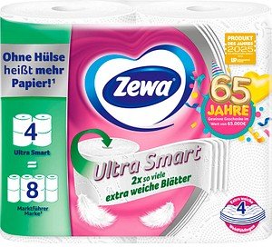 Thumbnail - Zewa Toilettenpapier Ultra Smart 4-lagig, 4 Rollen