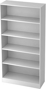 HAMMERBACHER Aktenregal 6400 weiß 100,0 x 40,0 x 200,4 cm, 1 St.