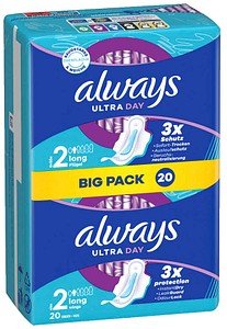 Thumbnail - always Binden Ultra Day Long mit Flügeln für Frauen, 20 St.