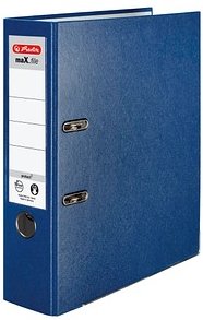 herlitz maX.file protect Ordner blau Kunststoff 8,0 cm DIN A4, 1 St.