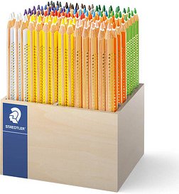 STAEDTLER Noris Club® jumbo Buntstifte farbsortiert, 112 St.
