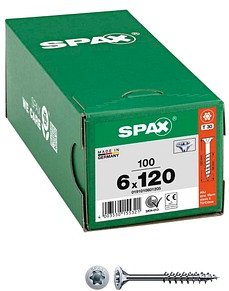 Thumbnail - SPAX® Universalschrauben T30 Senkkopf WIROX 0191010601205 6 mm x 120 mm, 100 St.