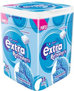 extra® Refreshers PEPPERMINT Kaugummis 35 Stück