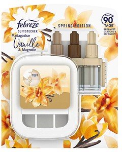 febreze Duftstecker Madagaskar Vanille & Magnolie Vanille 20,0 ml, 1 Set