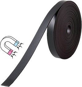 nobo Magnetband selbstklebend schwarz 1,0 cm x 10,0 m