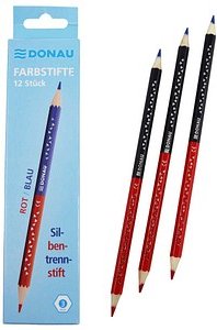 DONAU Silbenstifte mehrfarbig, 12 St.