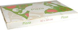 Thumbnail - PAPSTAR Pizzakartons pure 60,0 x 40,0 cm, 50 St.
