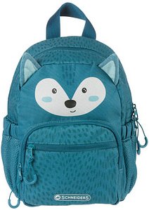 Thumbnail - SCHNEIDERS Kindergartenrucksack Wolf Kunstfaser petrol