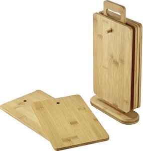 WESTMARK Frühstücksbretter braun 32,0 x 17,9 cm, 6 St.