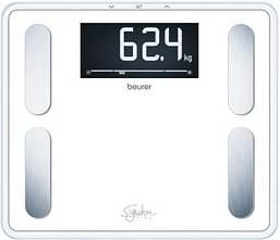 Thumbnail - beurer Körperanalysewaage BF 410 SignatureLine weiß für max. 200,0 kg