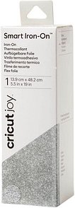 cricut™ Joy Smart Iron-On Aufbügelfolie silber Effekt-Folie 13,9 x 48,2 cm, 1 St.