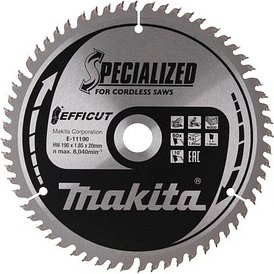 makita E-11190 Kreissägeblatt 190,0 mm, 60 Zähne