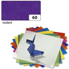 folia Transparentpapier violett 42 g/qm 25 Bogen