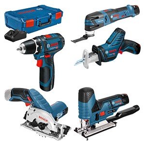 Thumbnail - BOSCH Professional Elektrowerkzeug-Set 12,0 V, mit 3 Akkus