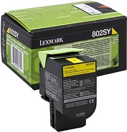 Lexmark 80C2SY0 gelb Toner