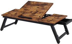 SONGMICS Laptop-Betttablett LLD01N vintagebraun