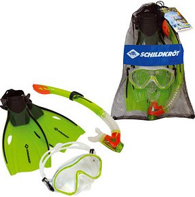 SCHILDKRÖT® Schnorchelset Bermuda Gr. L/XL grün, 1 St.