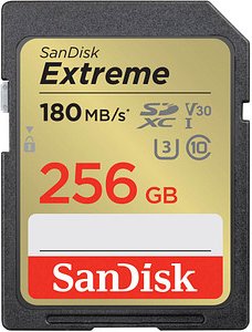 SanDisk Speicherkarte SDXC-Card Extreme 256 GB