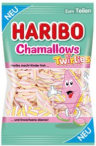 HARIBO Chamallows Twirlies Marshmallows 200,0 g