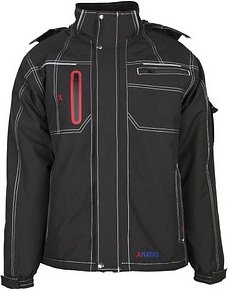 Thumbnail - PLANAM® unisex Winterjacke BASALT schwarz Größe M